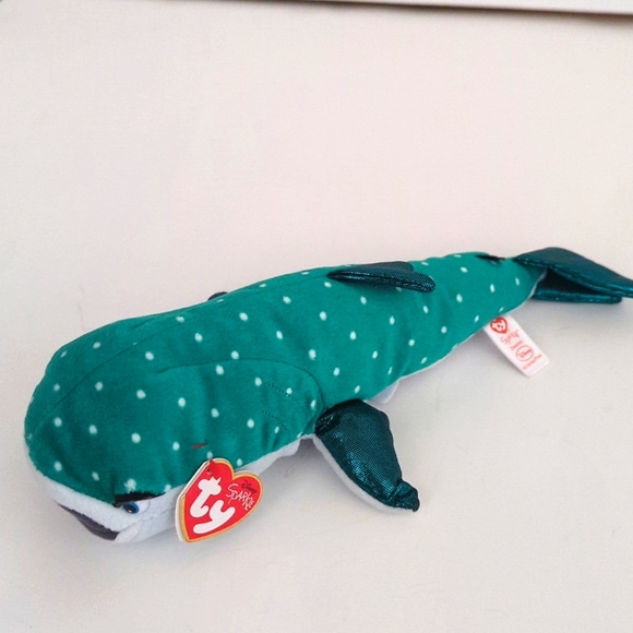 Destiny Shark From Finding Dory Ty Disney Sparkle Beanie Buddy Nwt Plush - Picture 1 of 8